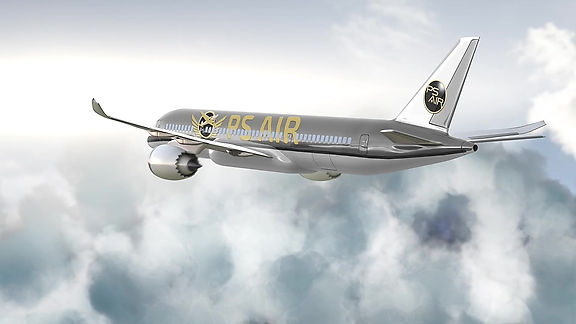 PS Air Logo Plane 1 (:20)